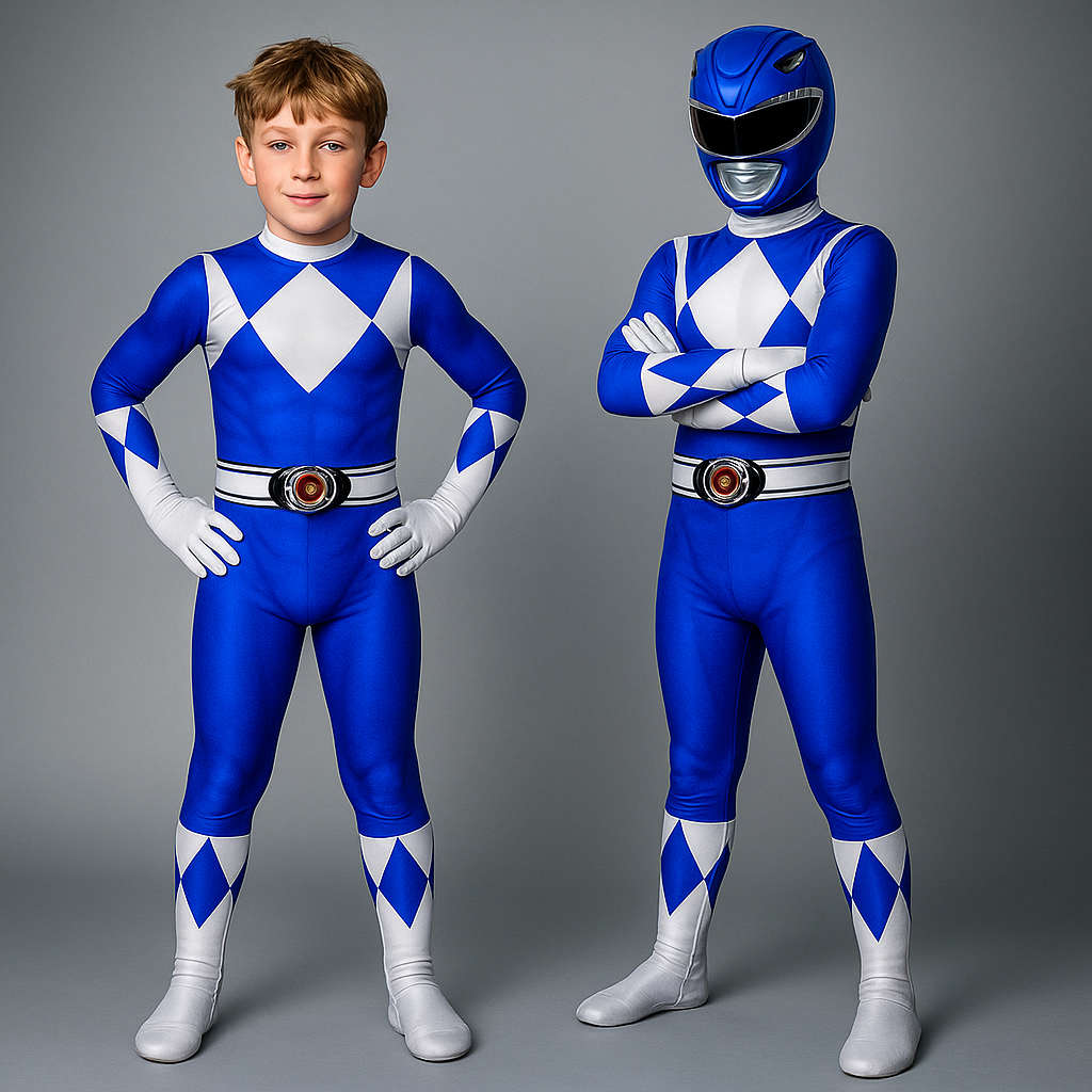 Halloween Costume color heroes Superhero Childrens Jumpsuit