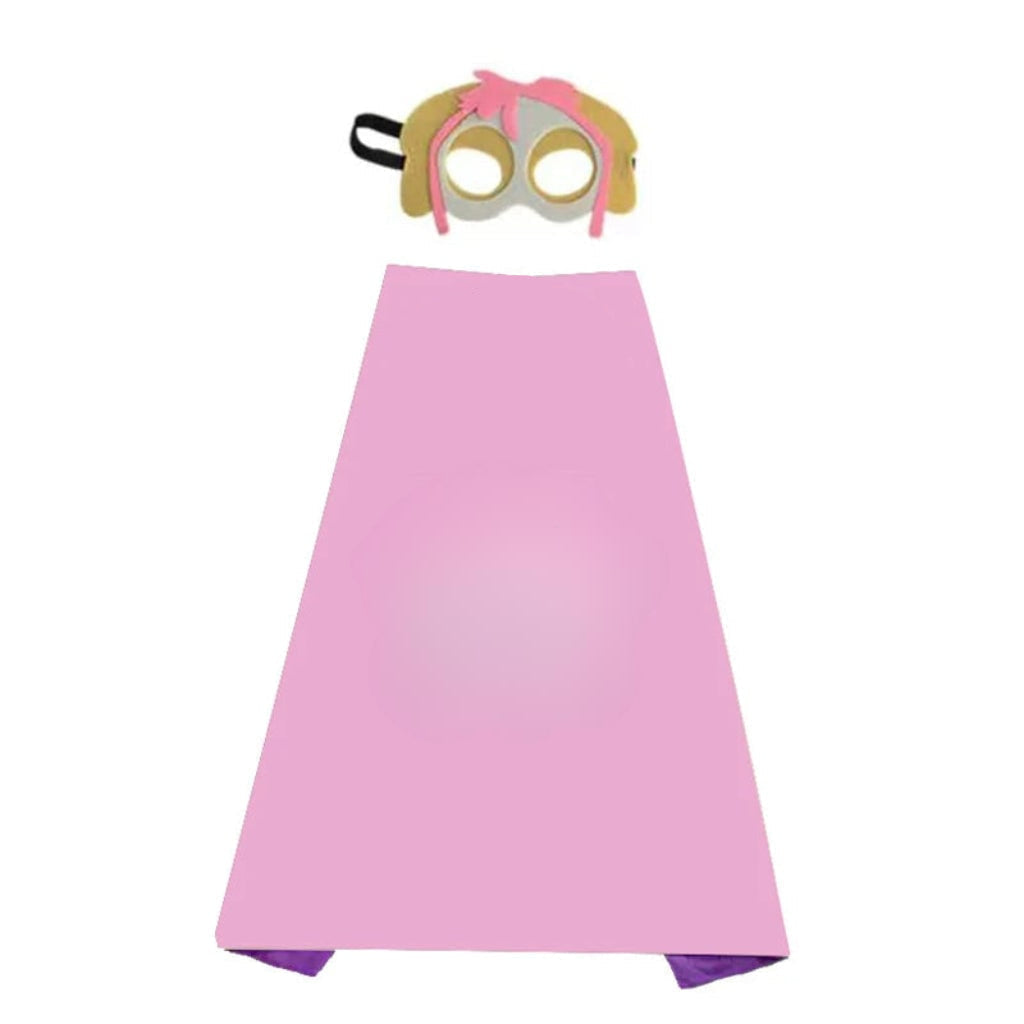 Children’s Cape and Mask Costume Set