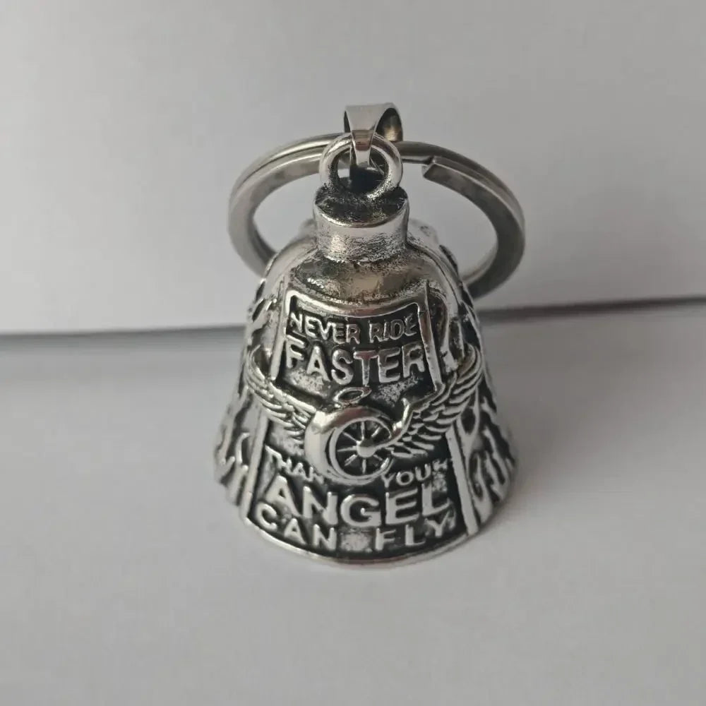 Wing-Design Motorcycle Bell and Accessory