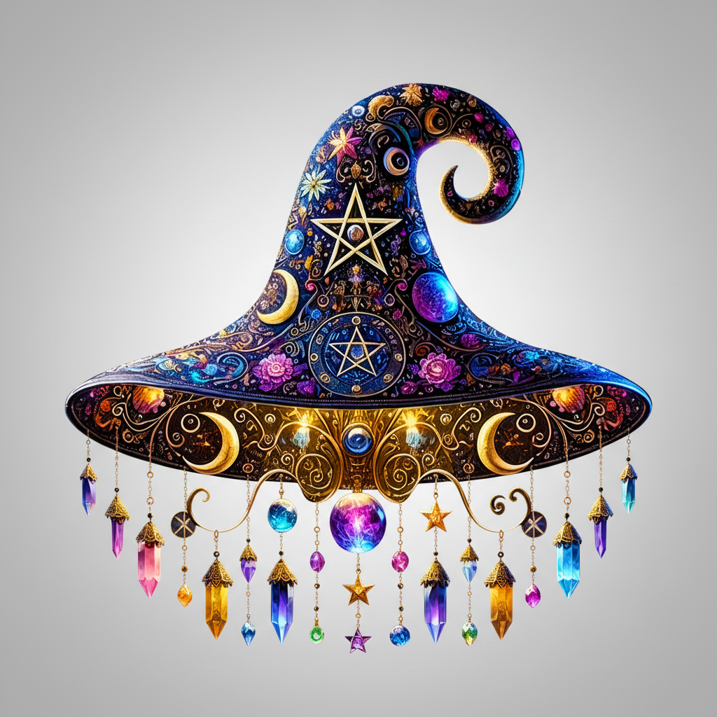 Decorative Halloween Witch Hat