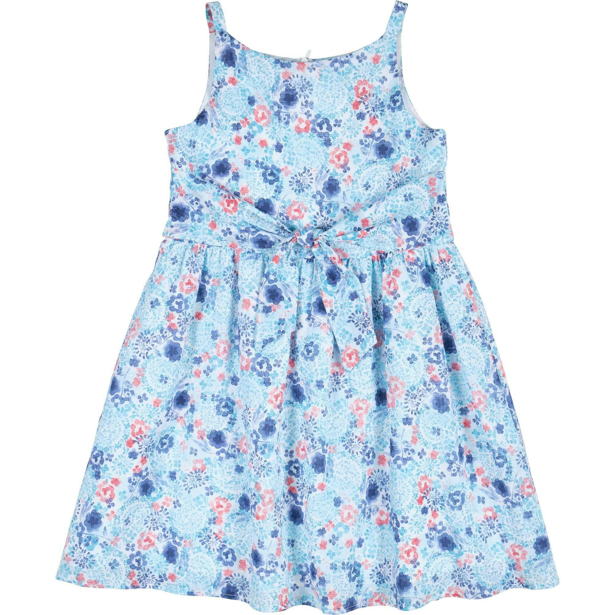 Floral Dress With Front Tie