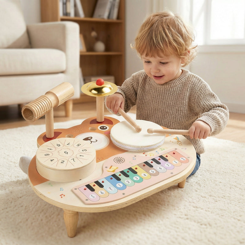 5 in 1 Montessori Musical Activity Table