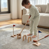 Wooden Kids Golf Set for Indoor Outdoor Play