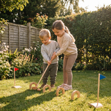 Wooden Kids Golf Set for Indoor Outdoor Play