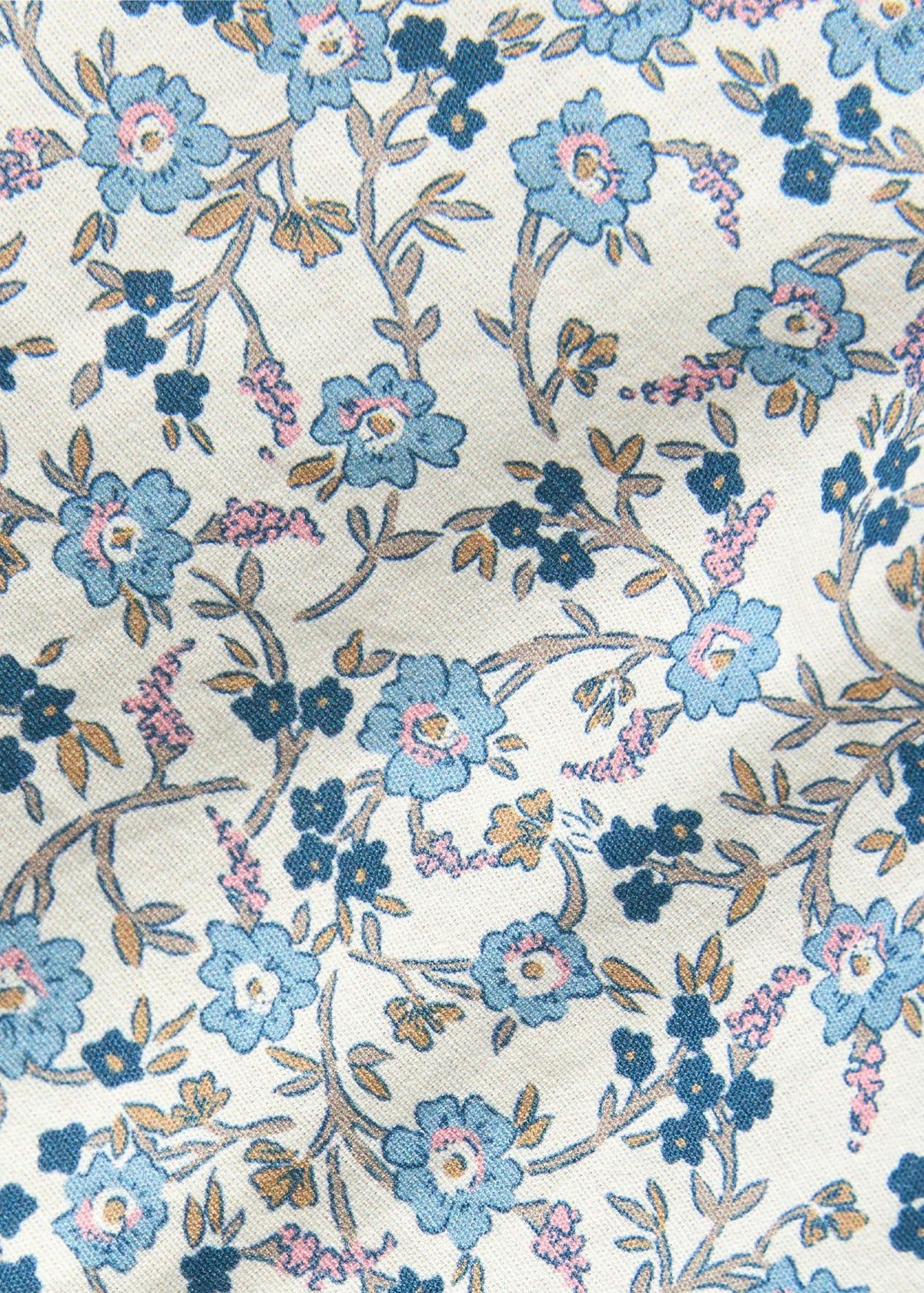 Smocked Bridget Bubble - Wisteria Floral