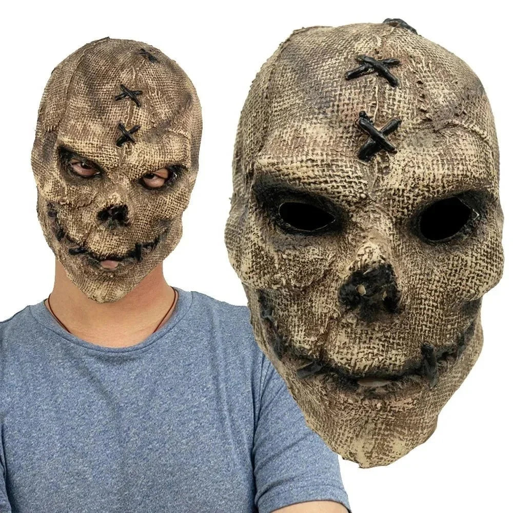 Horror Killer Skull Skeleton Cosplay Mask For Halloween