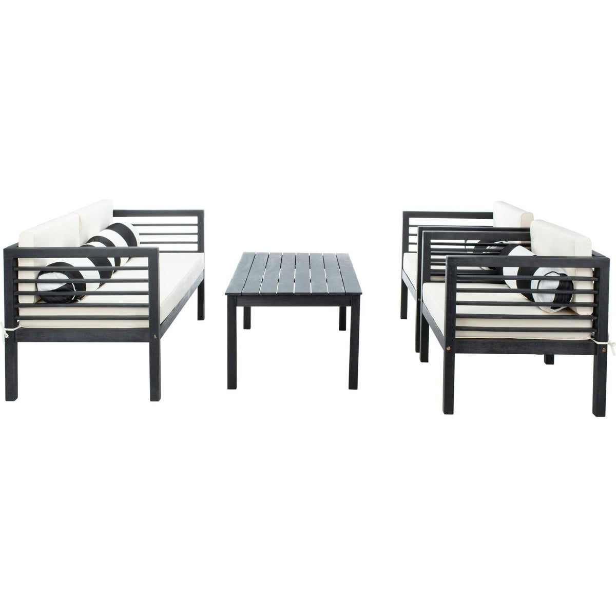Alda Eucalyptus 4-Piece Outdoor Set