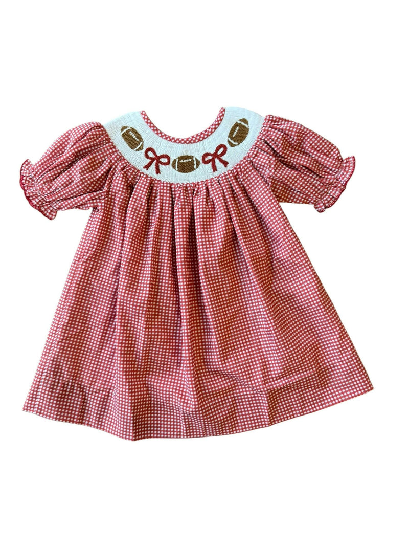 Crimson  Gingham Football  - Kate Dress