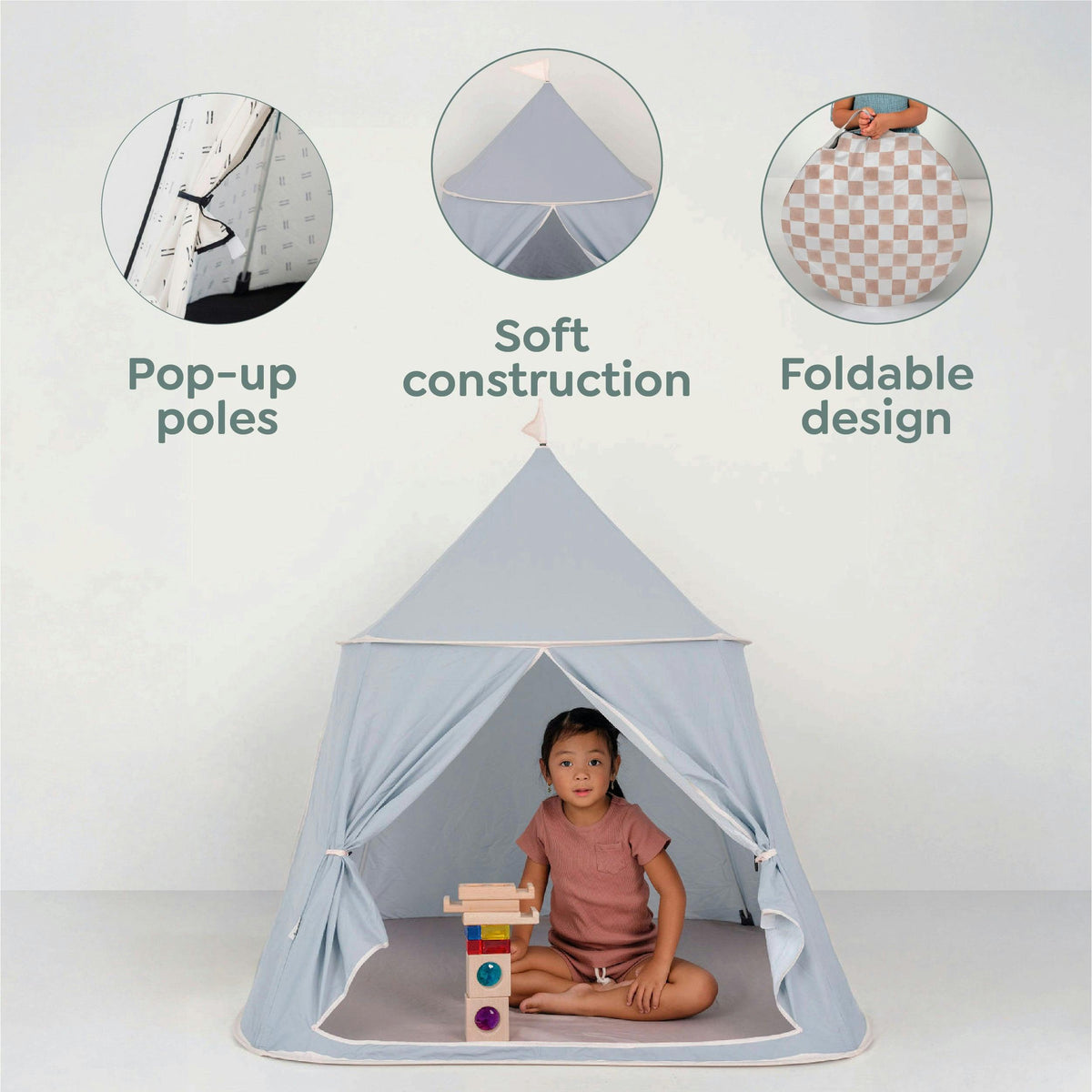 Checker Pepper Play Tent