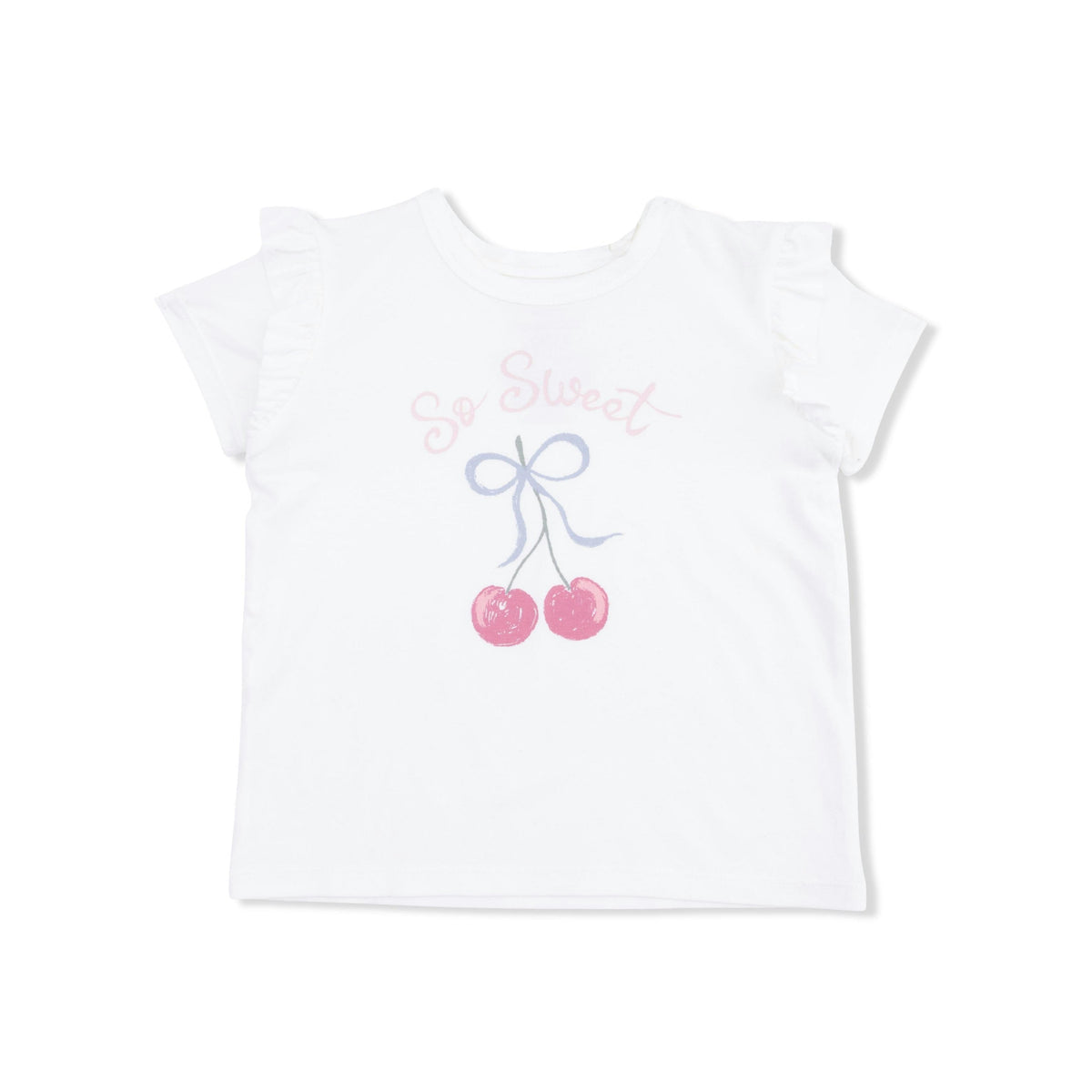 Sweet Bow Cherries - Ruffle Tee