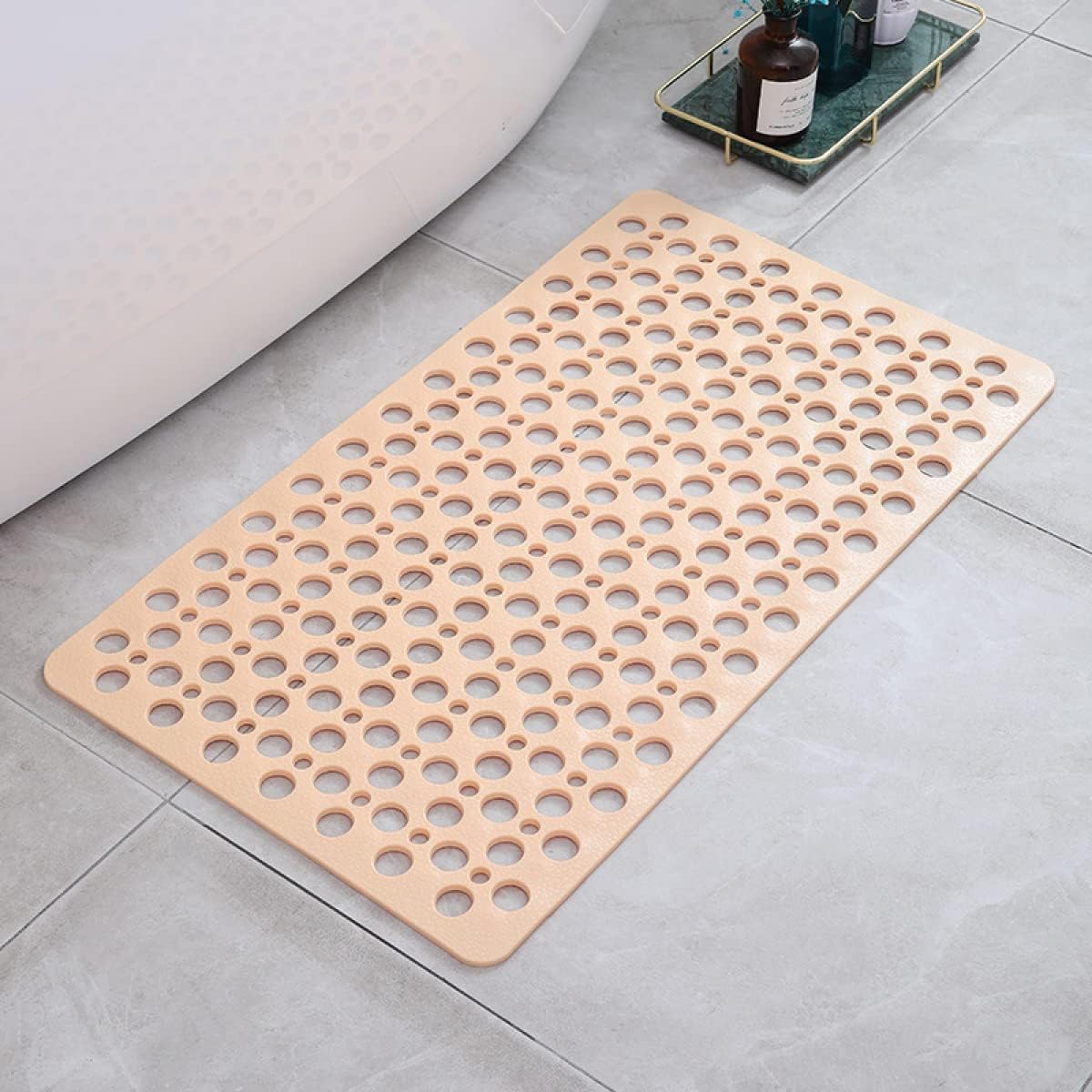 Non-slip & antibacterial shower mat