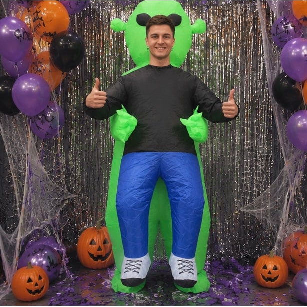 Kids' Inflatable Alien Halloween Costume