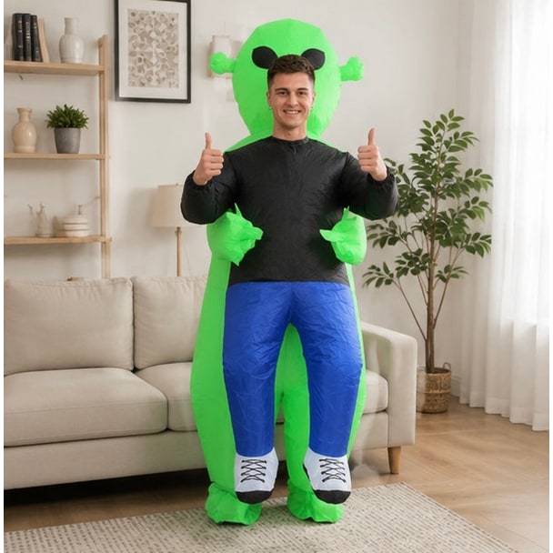 Kids' Inflatable Alien Halloween Costume