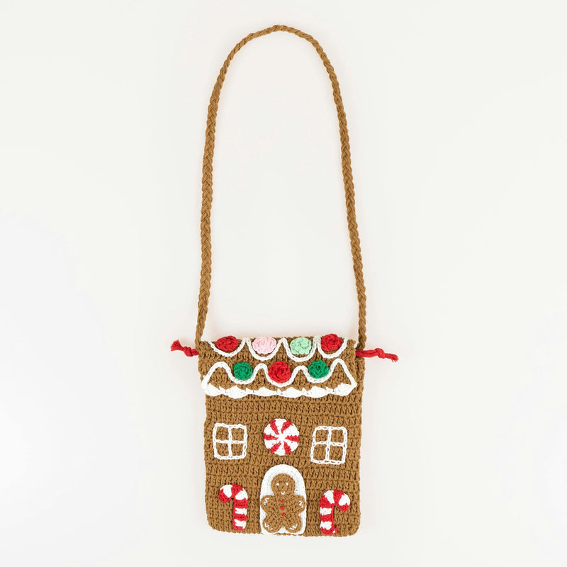 Crochet Gingerbread Bag