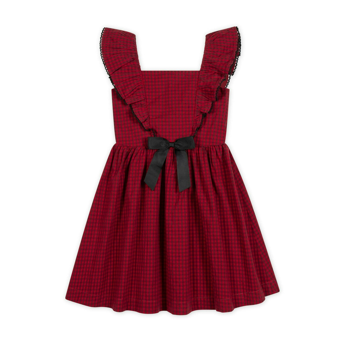 Organic Ruffle Jumper Party Dress