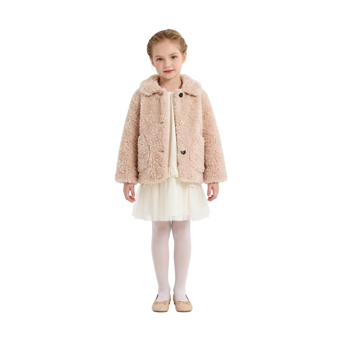 Pink Teddy Coat