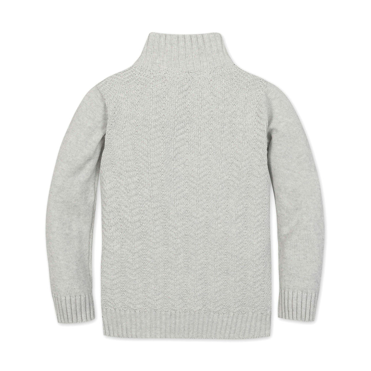 Organic Half Zip Cable Sweater