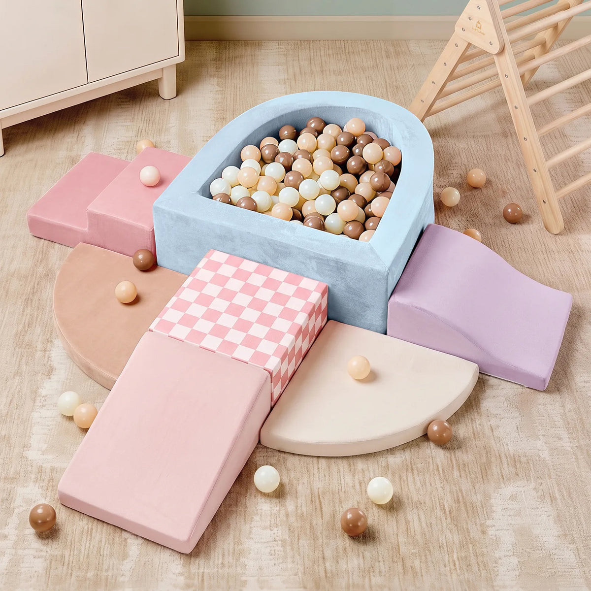Tiny Land® Violet PlayNest Climbing & Ball Pit Set