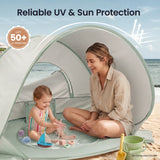 Tiny Land® 4-in-1 Tent: Beach Tent & Sand Toy Set