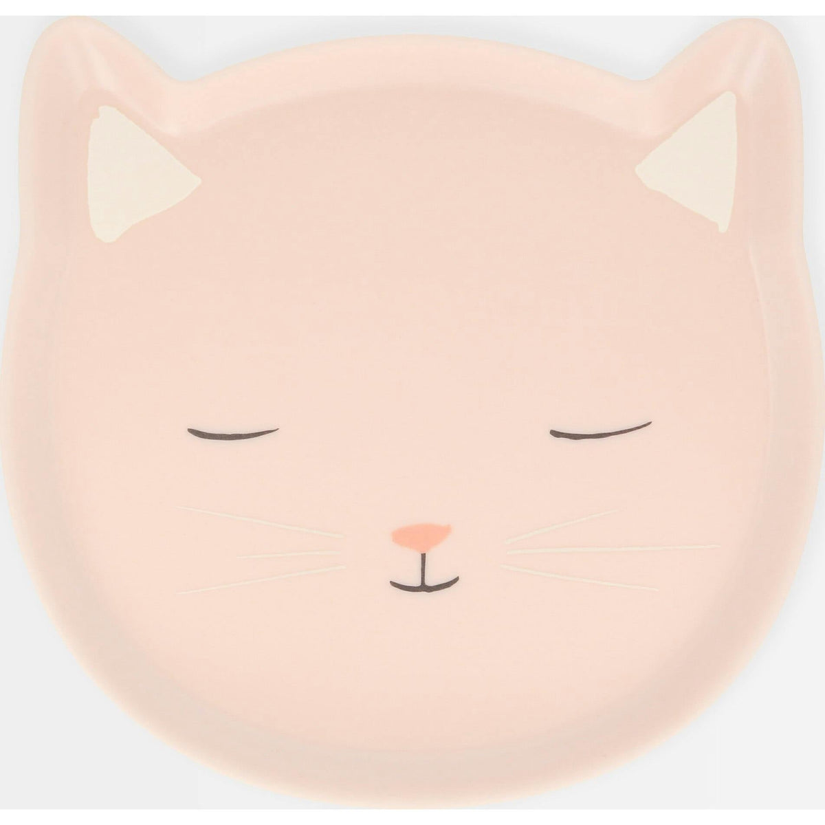 Reusable Pink Cat Plate