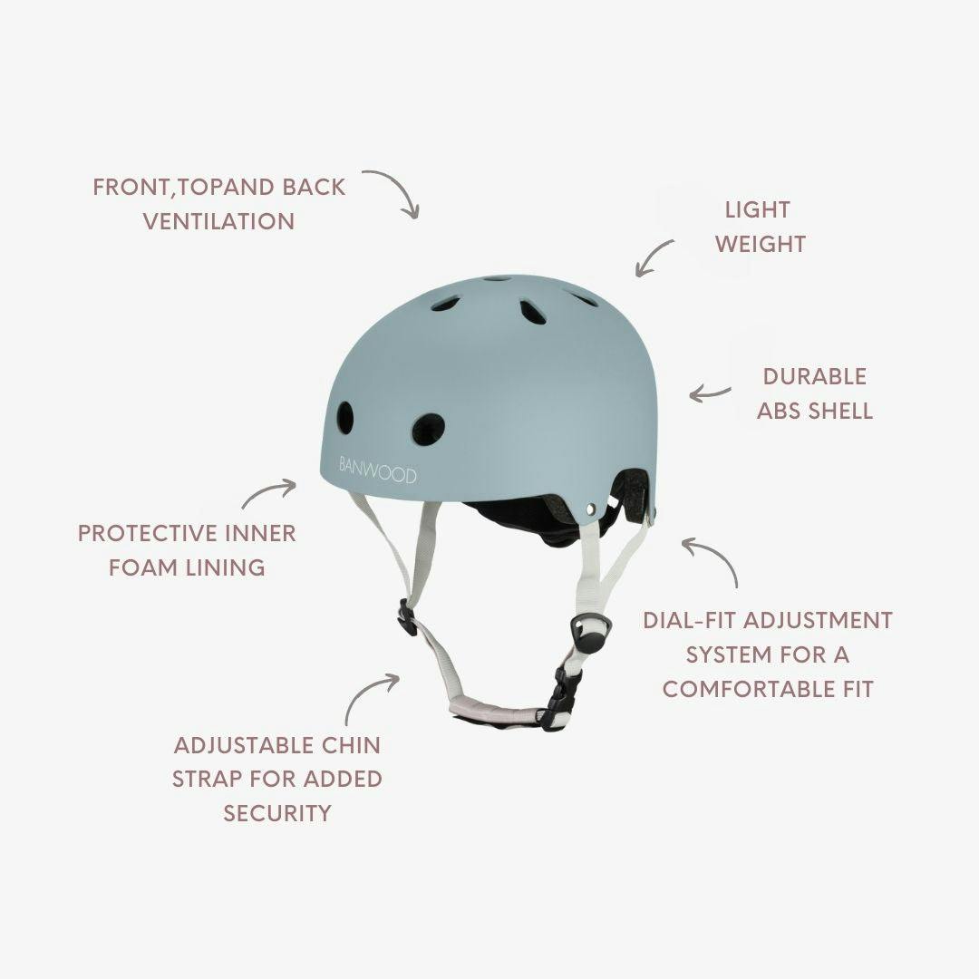BANWOOD ECO HELMET - TEAL (50-54 cm)