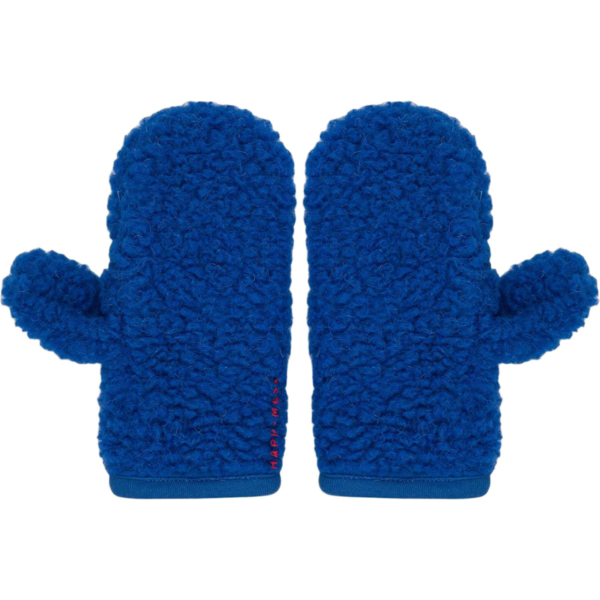 children's merino mittens - cobalt 6y+
