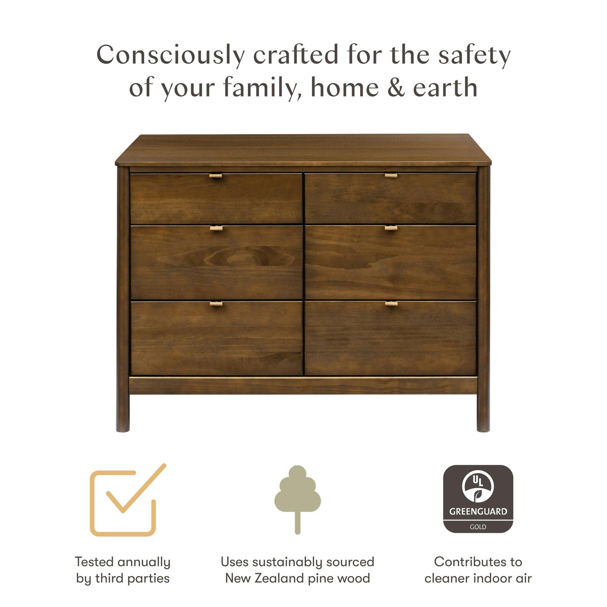 Babyletto Bondi 6-Drawer Assembled Dresser (48")