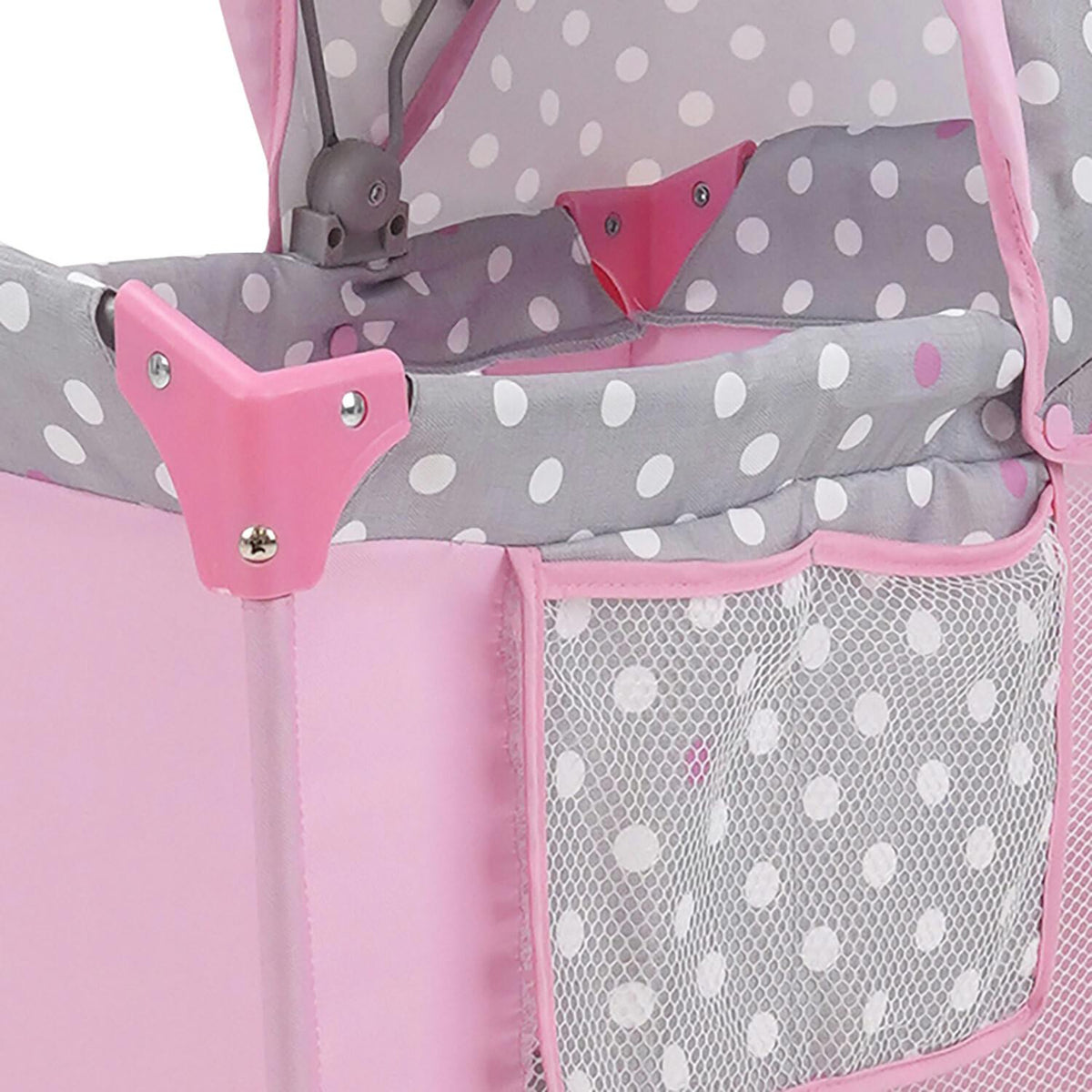 Cotton Candy Pink Doll Play Yard - Pink