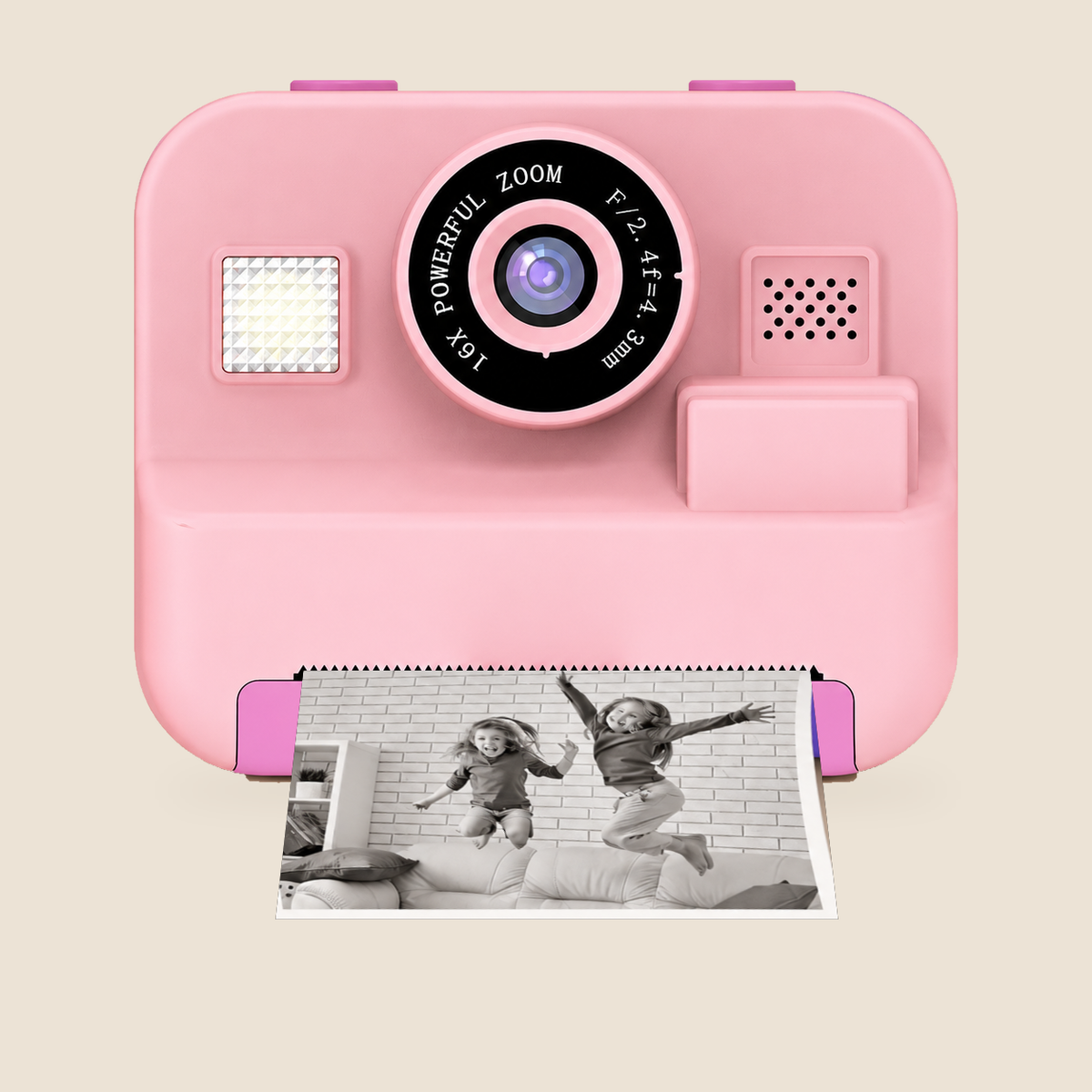 Kids Instant Print Camera with 32GB Memory Card