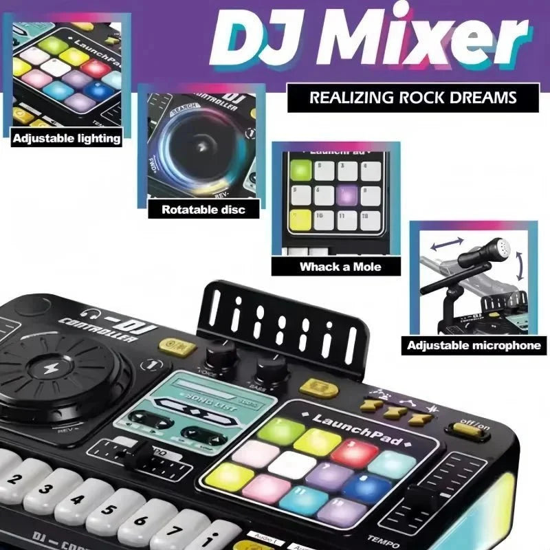 Kids Simulation DJ Mixer Controller