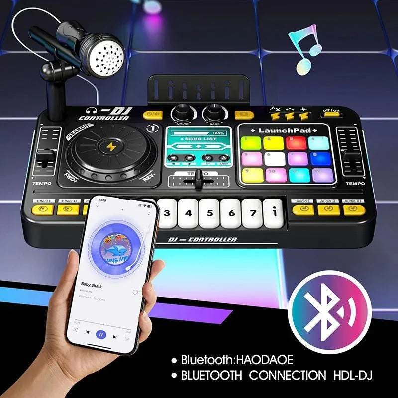 Kids Simulation DJ Mixer Controller