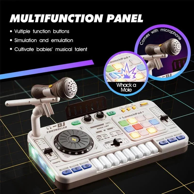 Kids Simulation DJ Mixer Controller