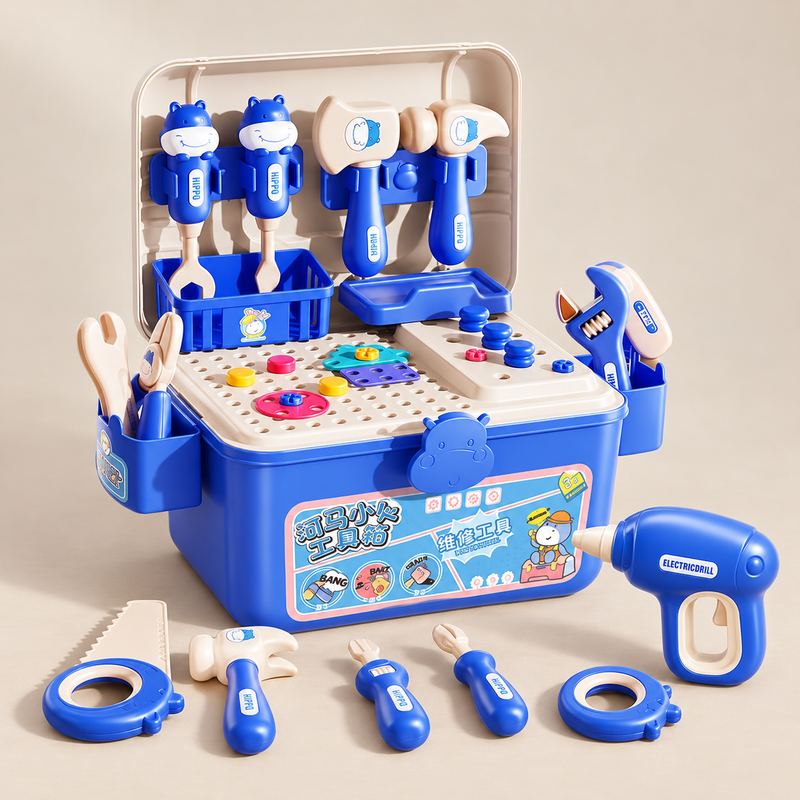Kids Tool Bench and Carry Case Set