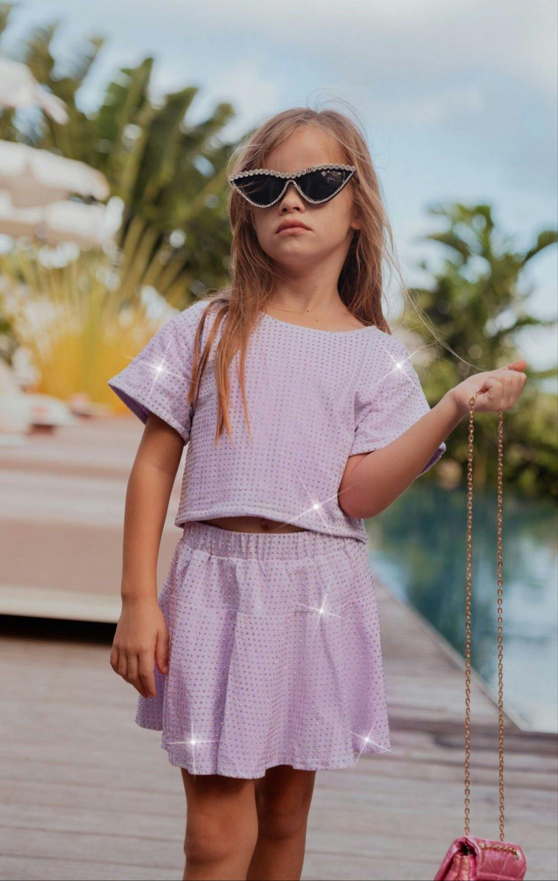 Lavender Taylor Crystal Set
