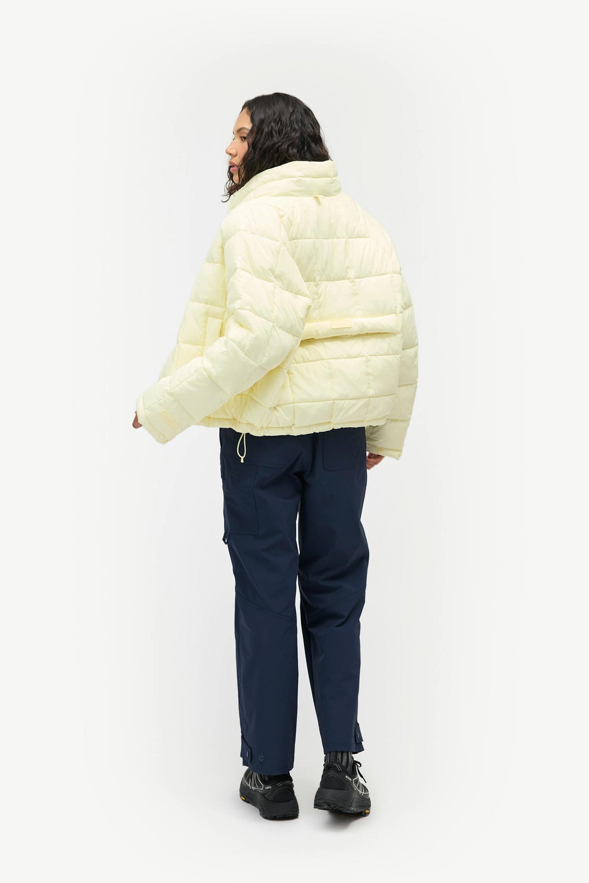 Nellie Packable Puffer Jacket, Chardonnay