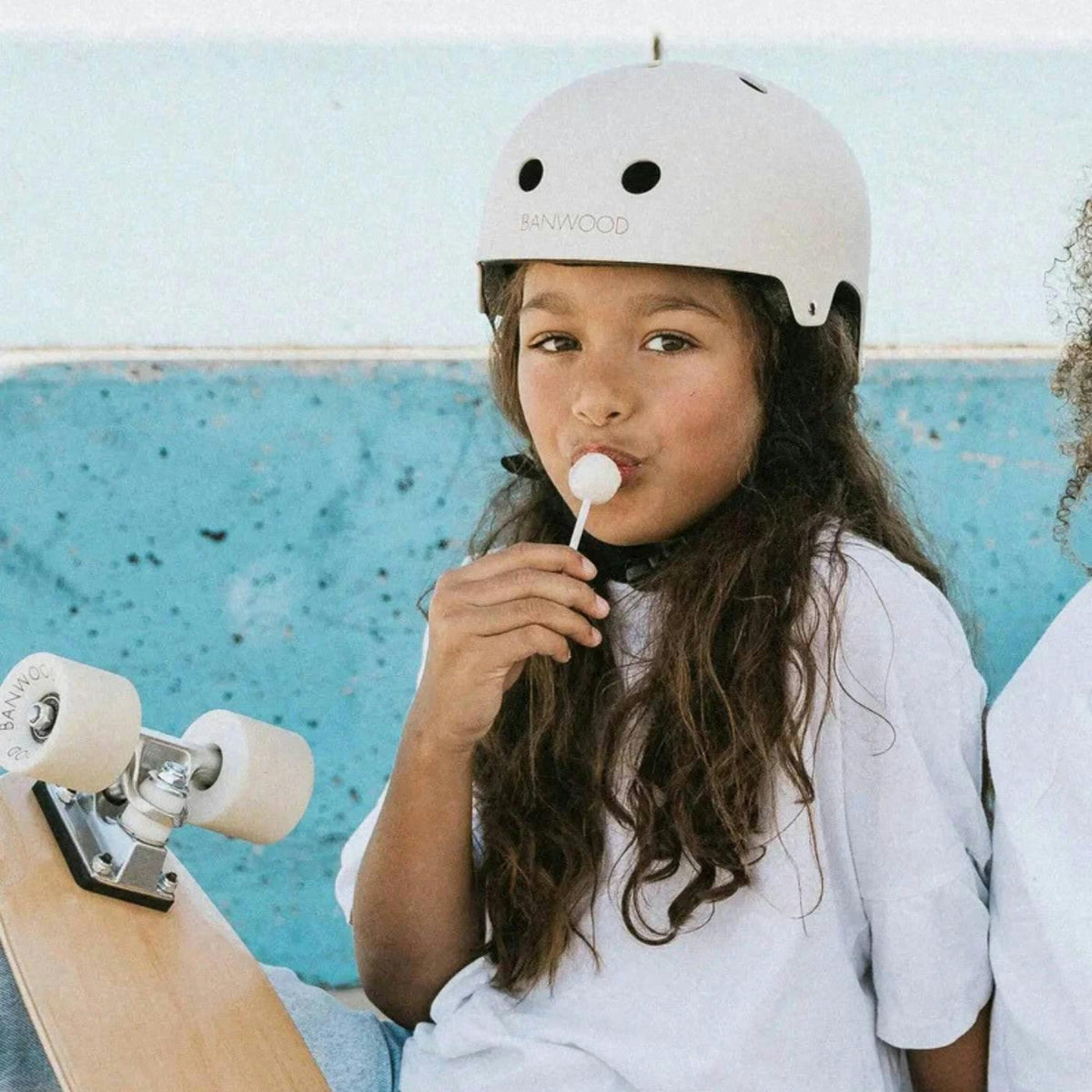BANWOOD HELMET - WHITE (50-54 cm)