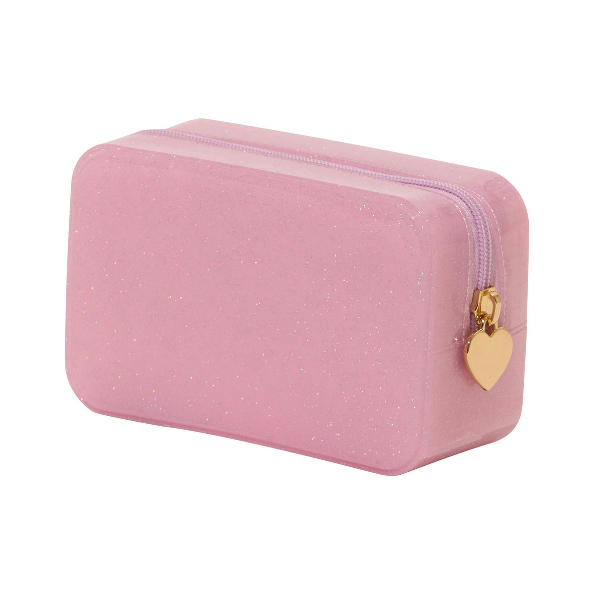 Malibu Jelly Glitter Pouch Collection - Light Pink