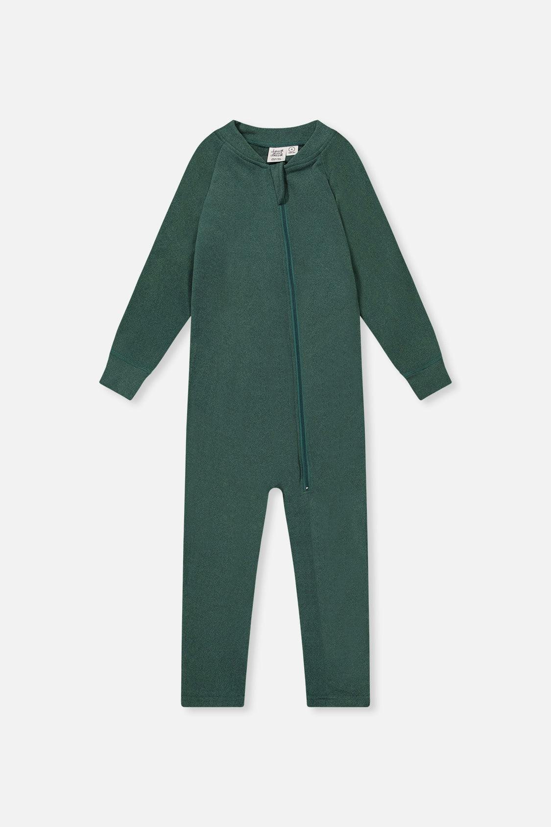 One Piece Thermal Underwear Sage Green