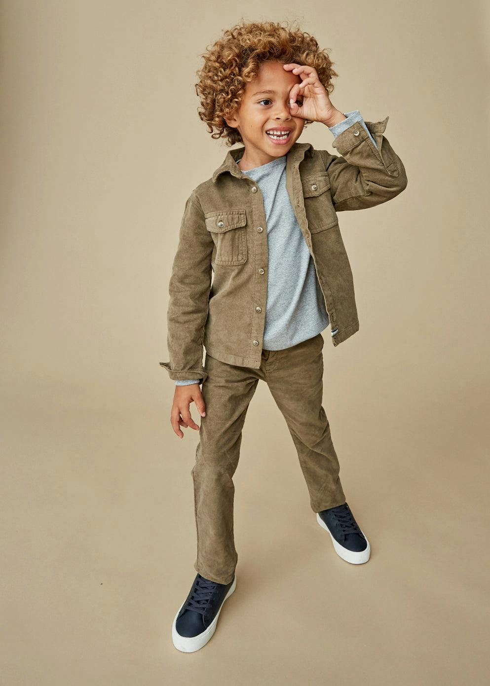 The Taupe Corduroy Trousers