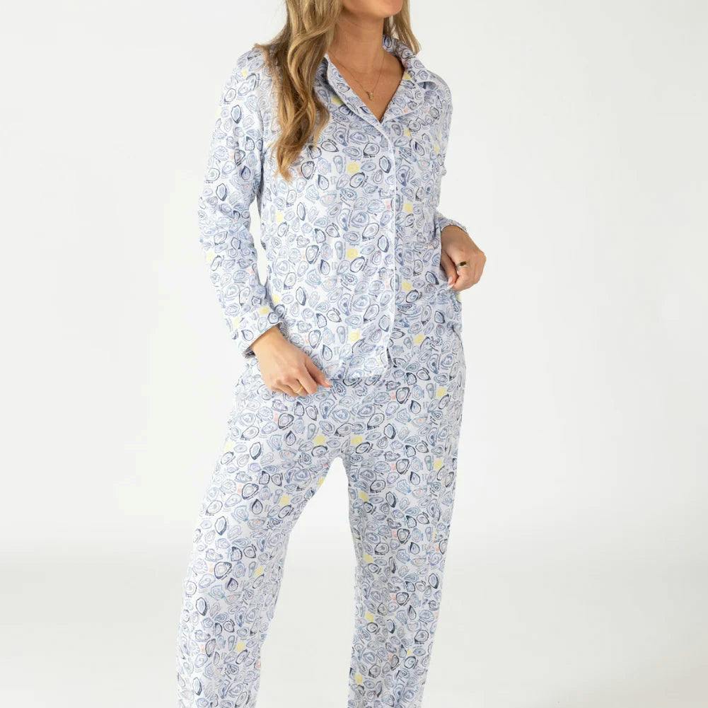 Hanukkah Women's Button Front Pajama Set