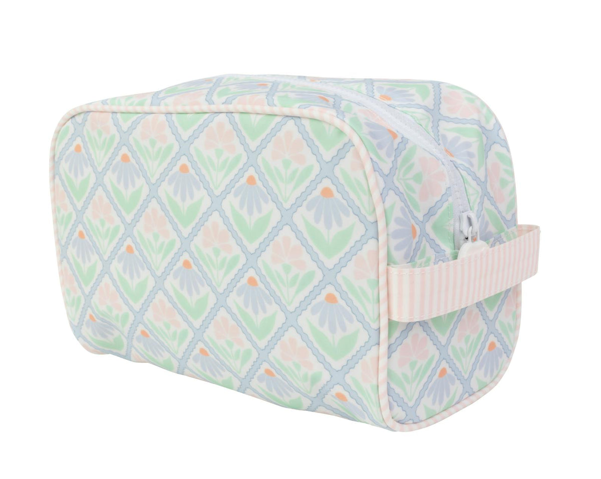 The Dopp Kit in Pastel Floral