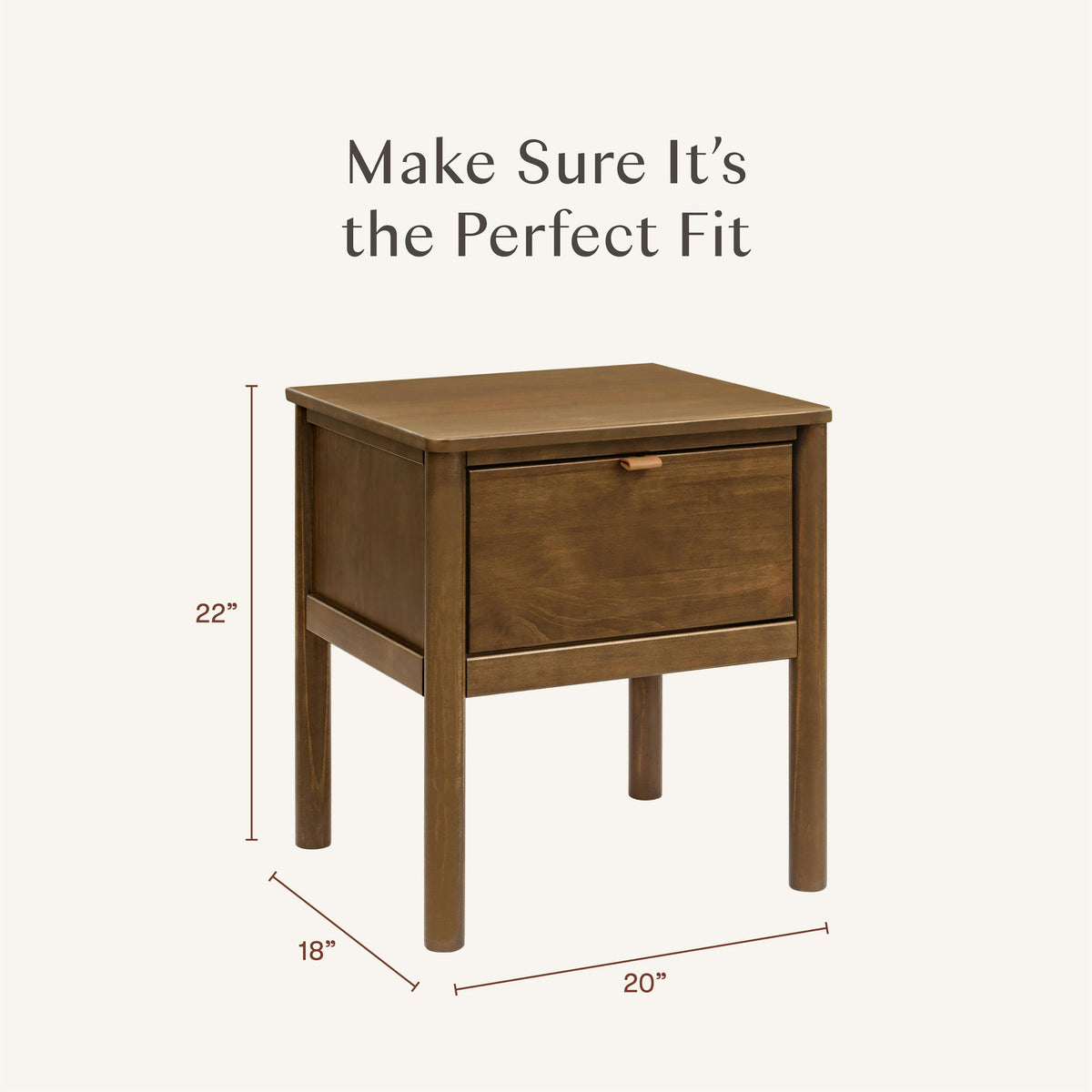 Babyletto Kids Bondi Assembled Nightstand