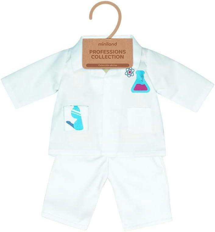 Careers Collection - Scientist Doll Outfit with Lab Coat & Pants for 15" Baby Dolls
