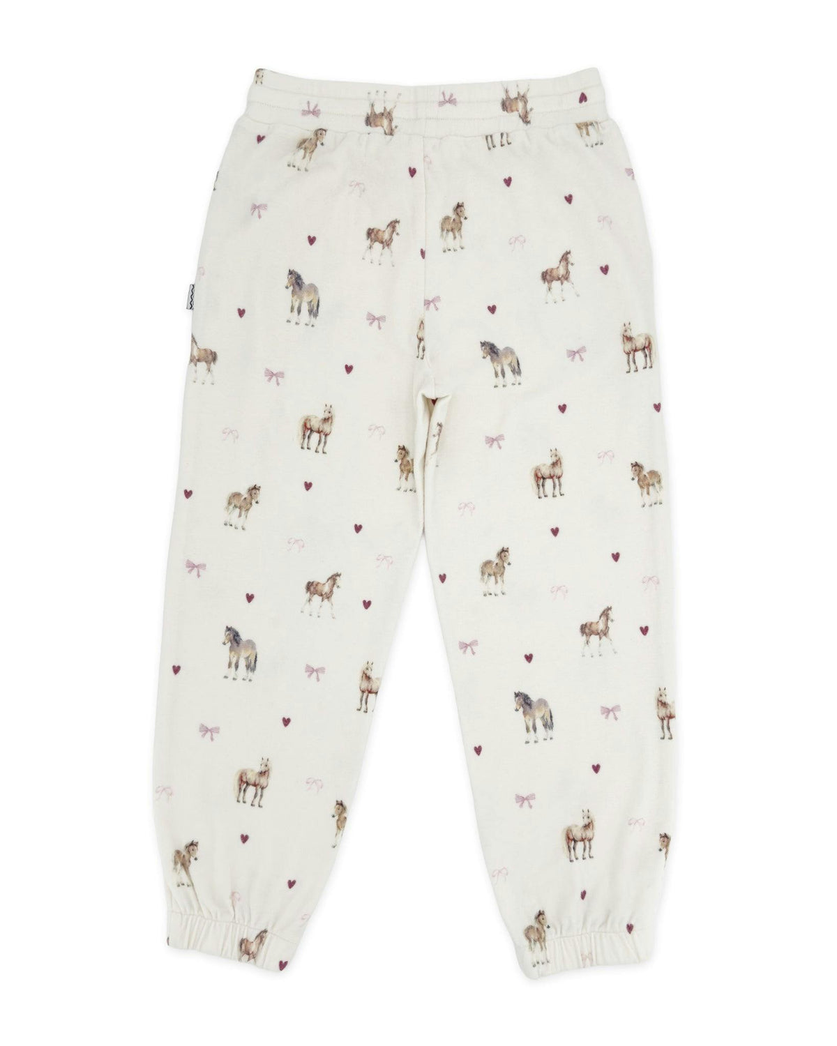 Prism Horse Hacci Jogger - Ivory