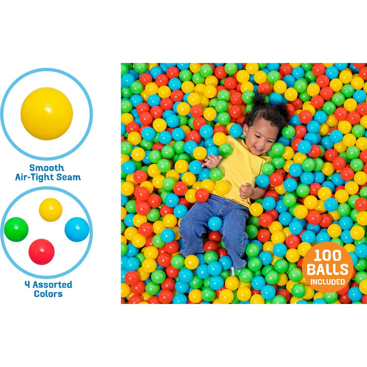 Splash & Play: 100 Balls
