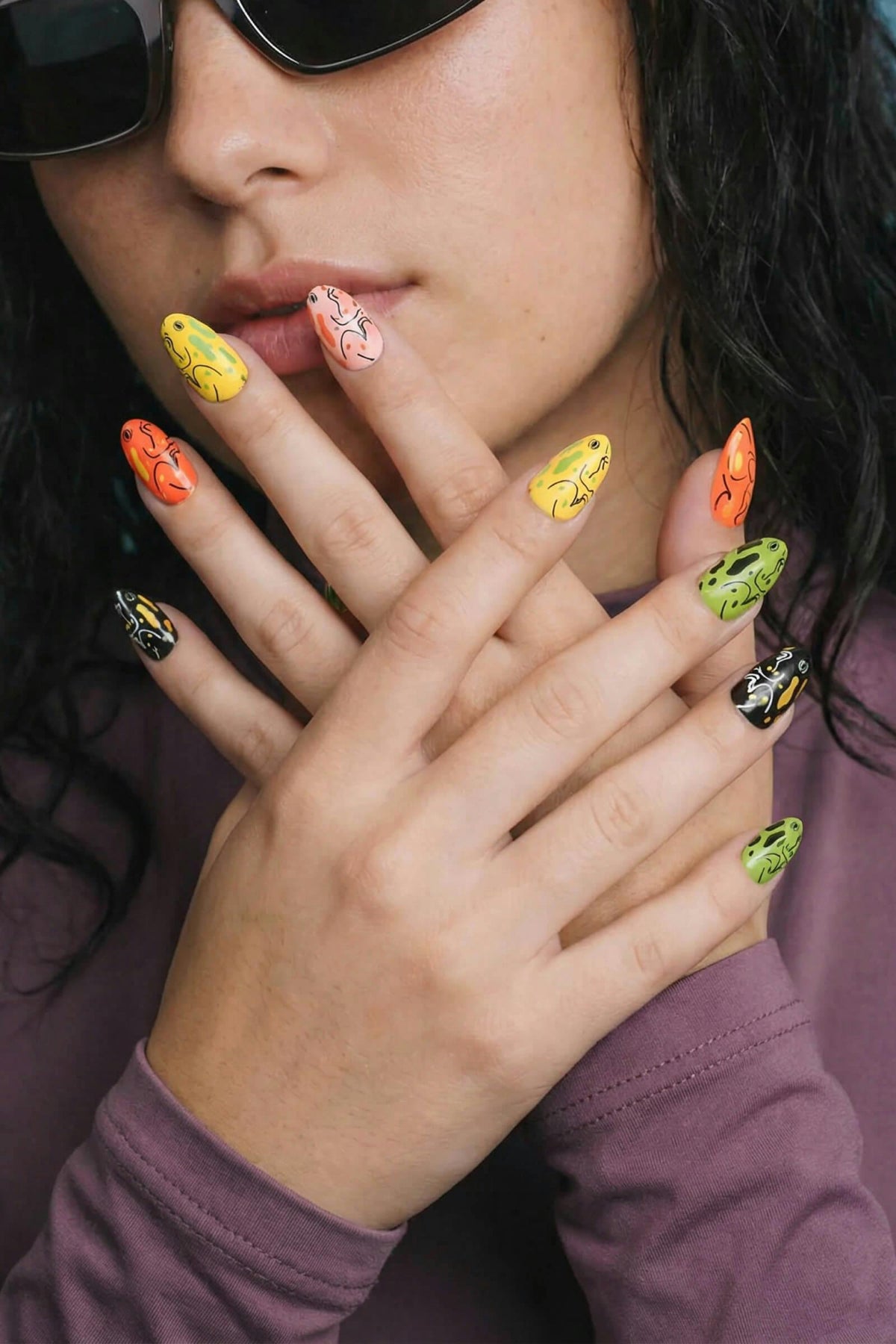 Toad Committee - Press on Nails by Lorien Stern