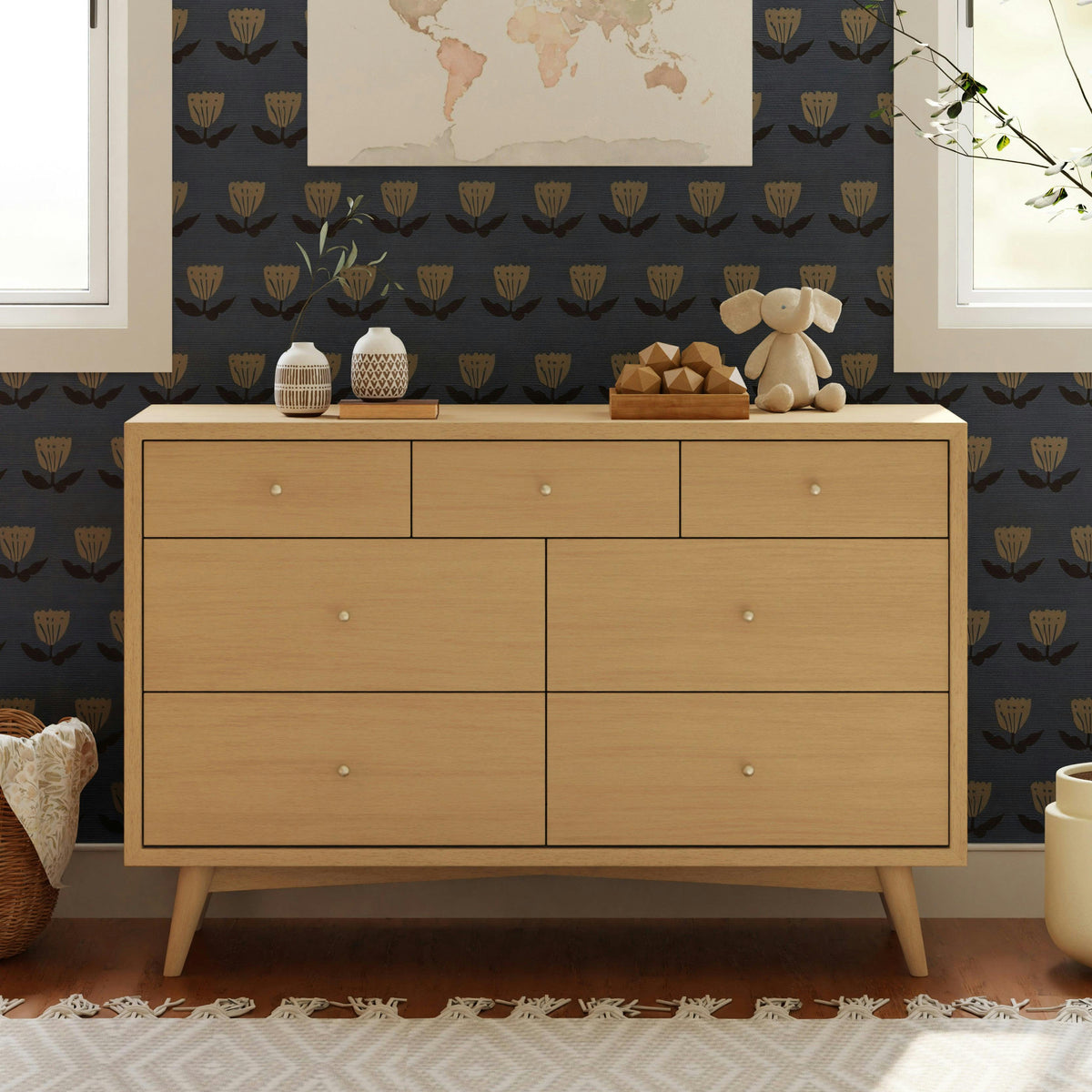 Babyletto Palma 7-Drawer Wide Assembled Dresser (53")