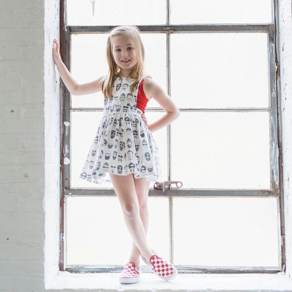 Pinafore Dress in Beatnik