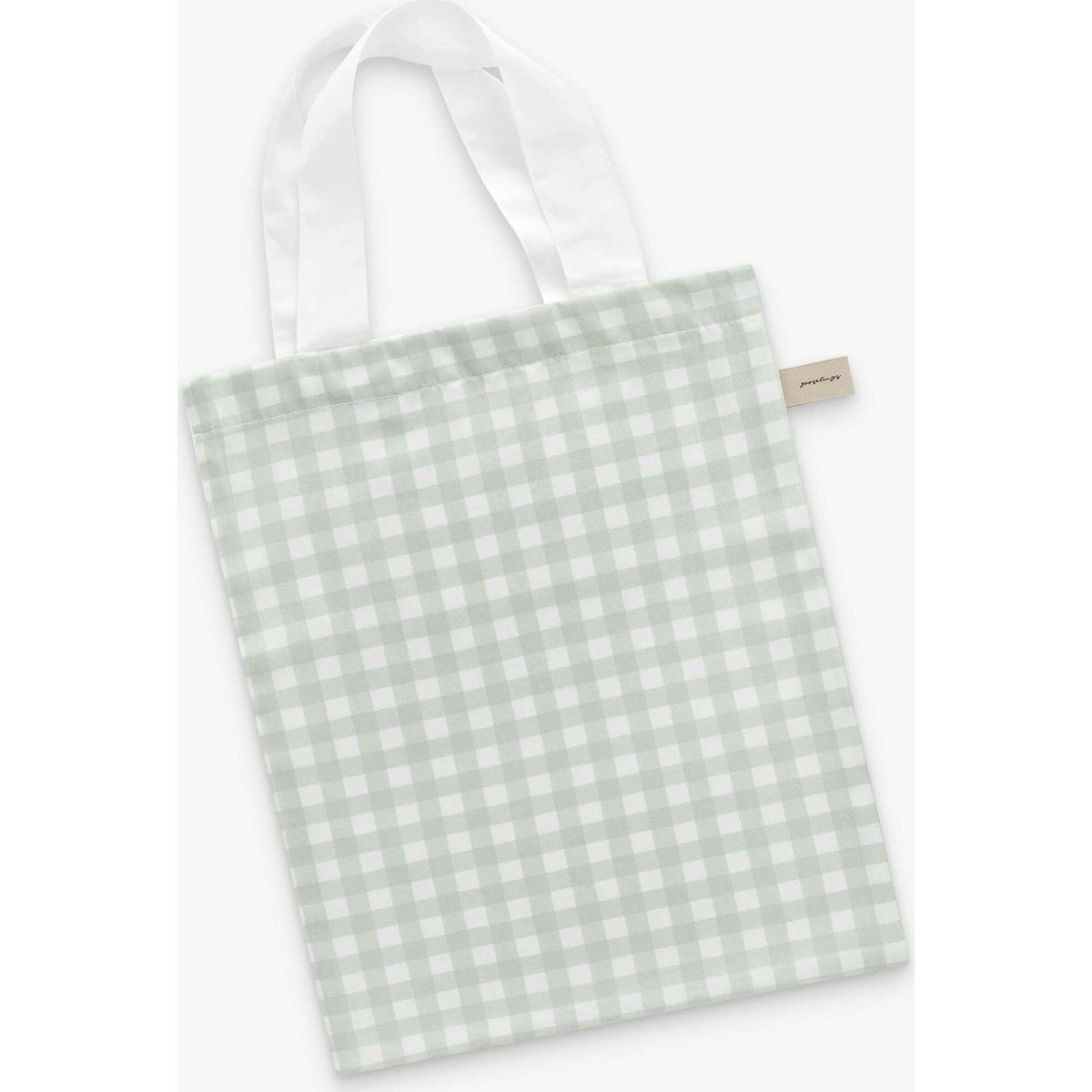 Picnic Gingham Crib Sheet - Green