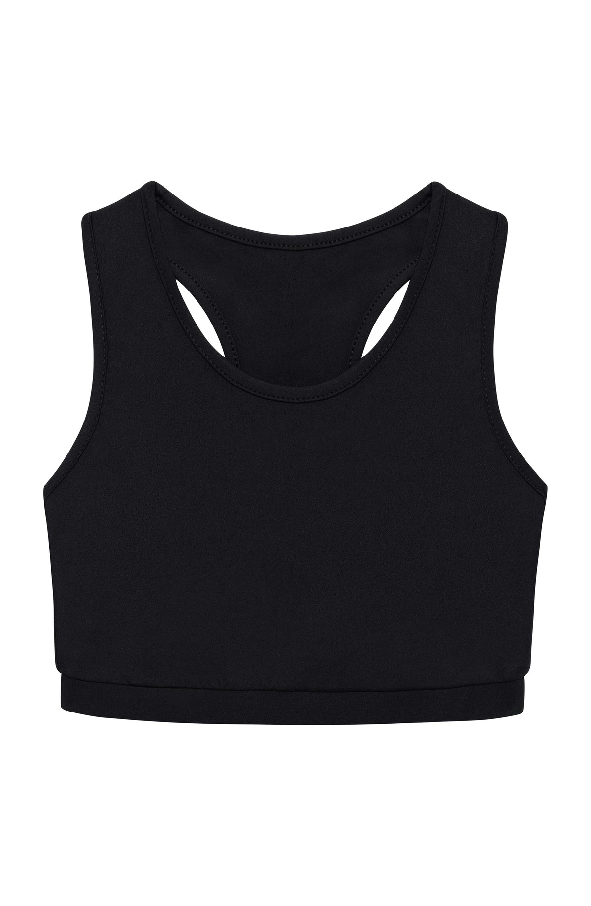 foreverflex black crop top